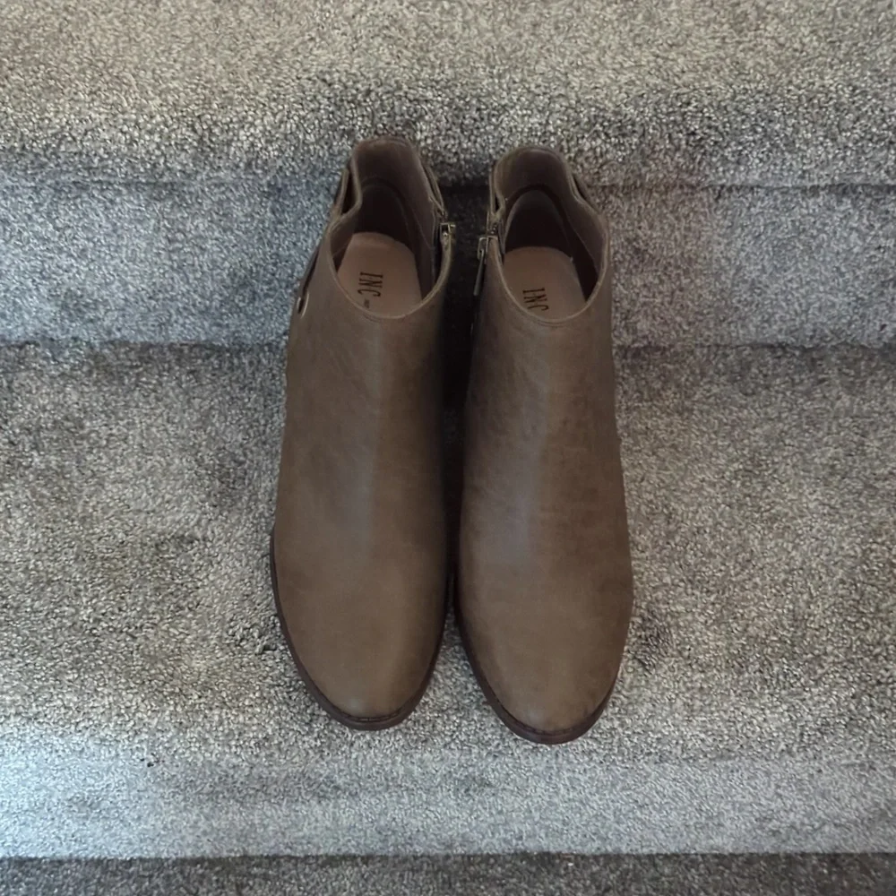 INC ankle booties
